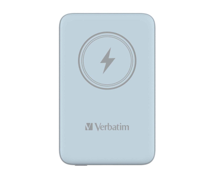 Powerbank VERBATIM Charge 'n' Go Magnetic Wireless PowerBank 10000mAh niebieski 32247